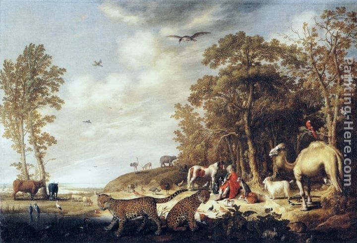 Aelbert Cuyp Orpheus with Animals in a Landscape